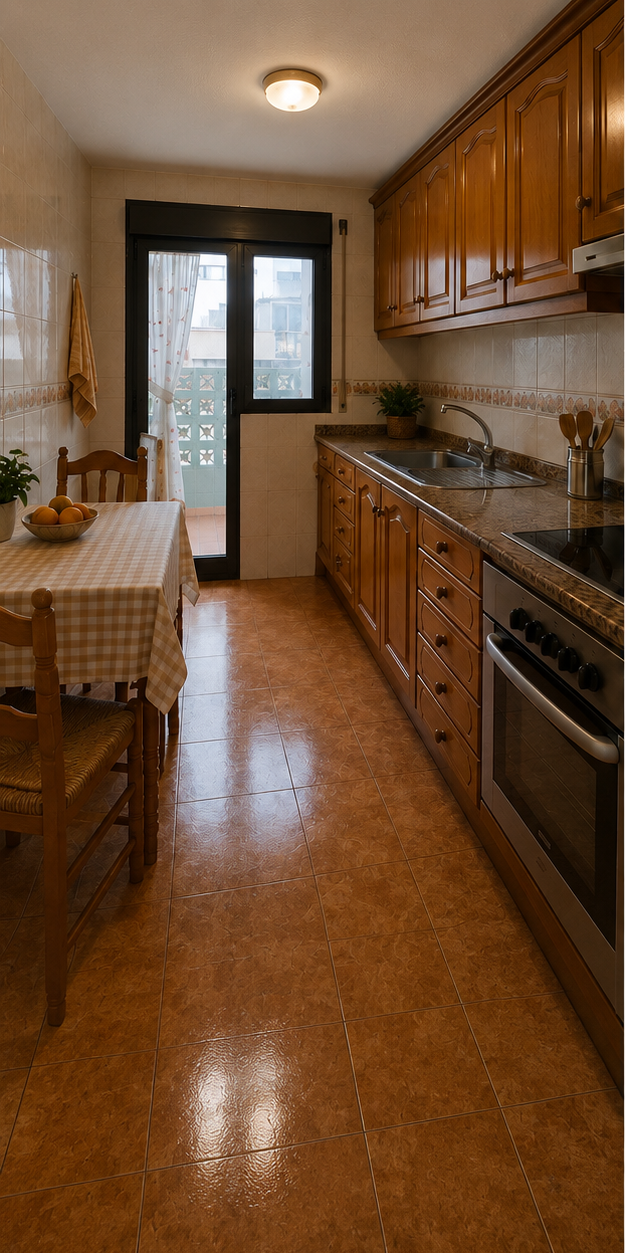 Estado original de la cocina